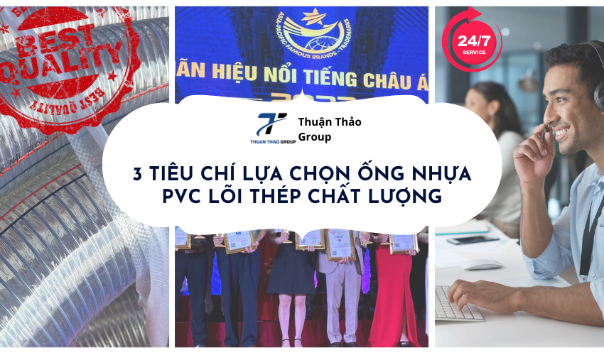Lựa chọn ống nhựa PVC lõi thép