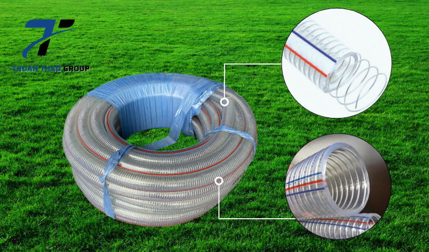 Cấu tạo ống nhựa PVC lõi thép phi 100mm